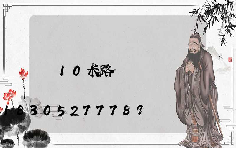 10米路燈燈桿桿