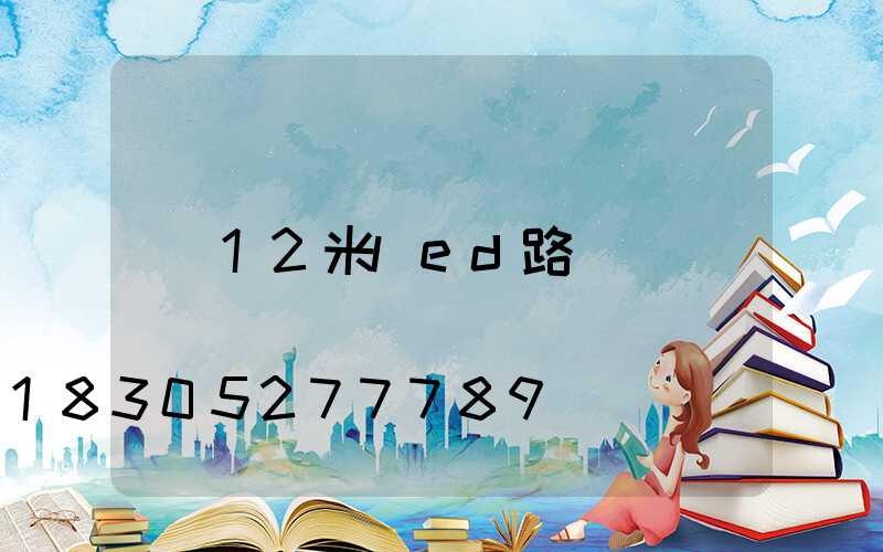 12米led路燈報價
