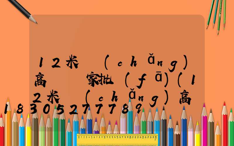 12米廣場(chǎng)高桿燈廠家批發(fā)(12米廣場(chǎng)高桿燈價(jià)格)