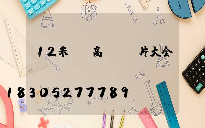 12米廣場高桿燈圖片大全