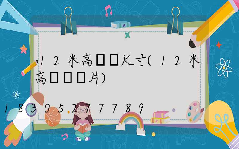 12米高桿燈尺寸(12米高桿燈圖片)