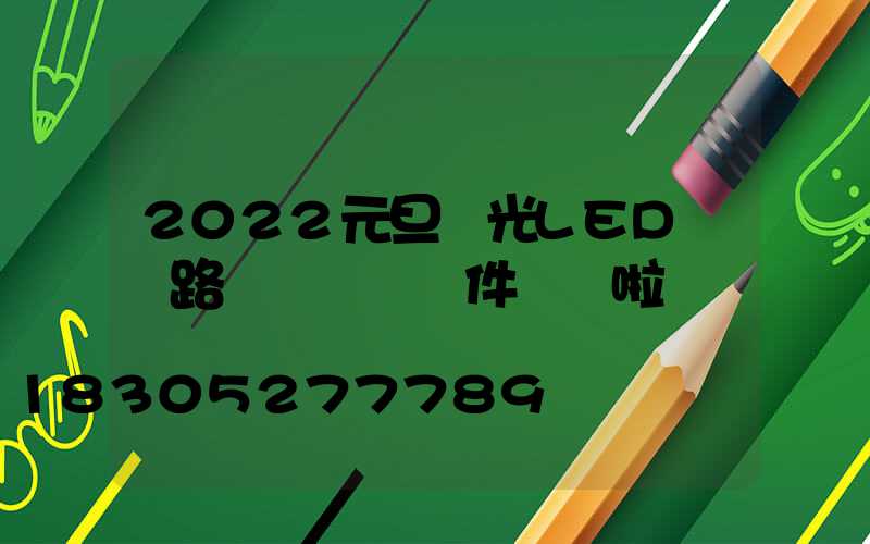 2022元旦發光LED燈籠路燈桿裝飾掛件開訂啦
