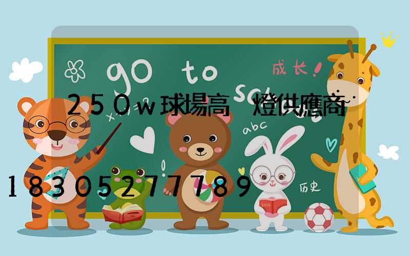250w球場高桿燈供應商
