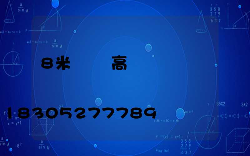 8米廣場燈高桿燈