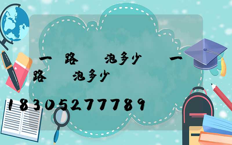 一個路燈燈泡多少w(一個路燈燈泡多少錢)