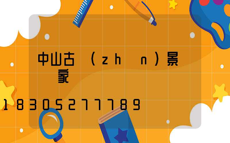 中山古鎮(zhèn)景觀燈廠家