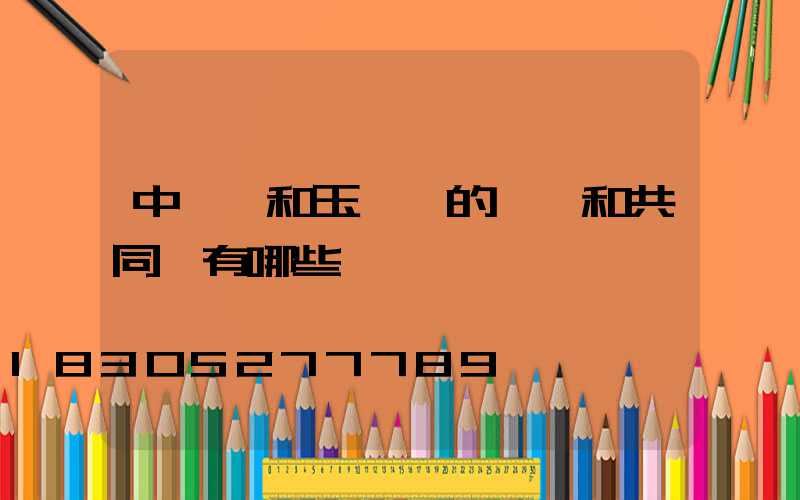 中華燈和玉蘭燈的區別和共同點有哪些