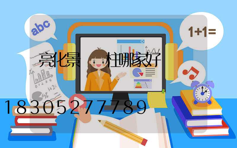 亮化景觀燈柱哪家好