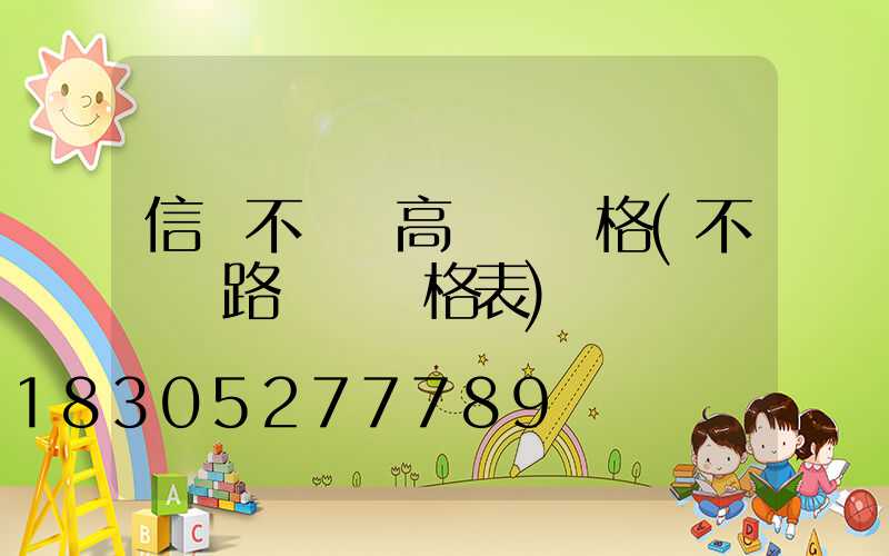 信陽不銹鋼高桿燈價格(不銹鋼路燈桿價格表)