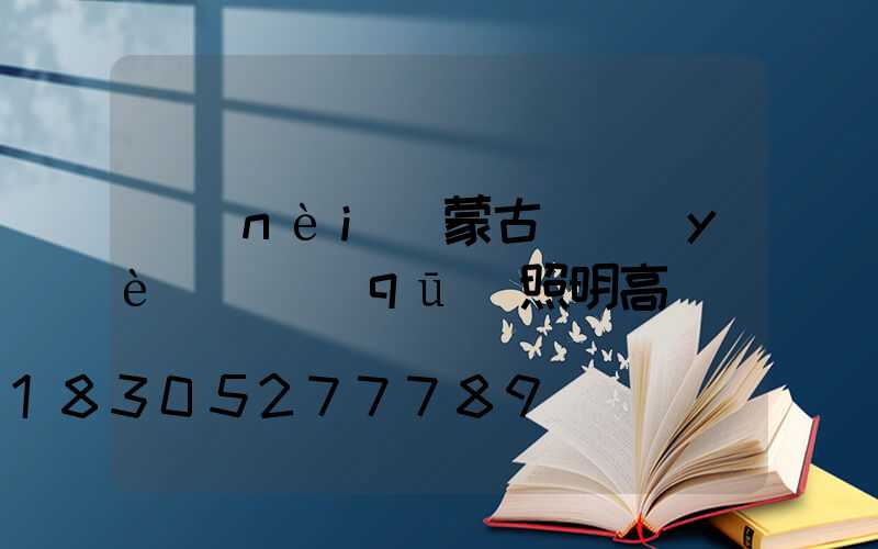 內(nèi)蒙古專業(yè)廠區(qū)照明高桿燈