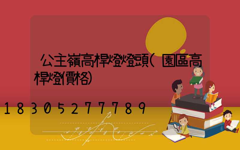 公主嶺高桿燈燈頭(園區高桿燈價格)