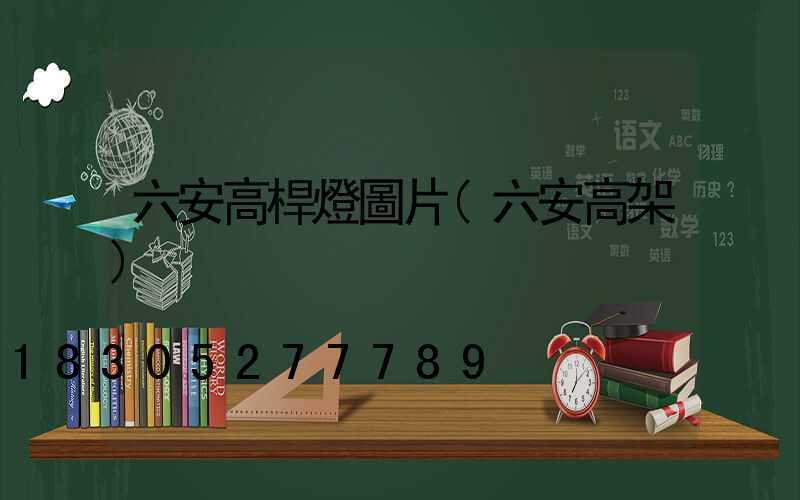 六安高桿燈圖片(六安高架)