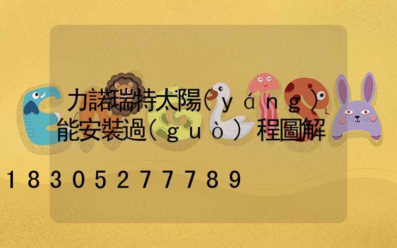 力諾瑞特太陽(yáng)能安裝過(guò)程圖解