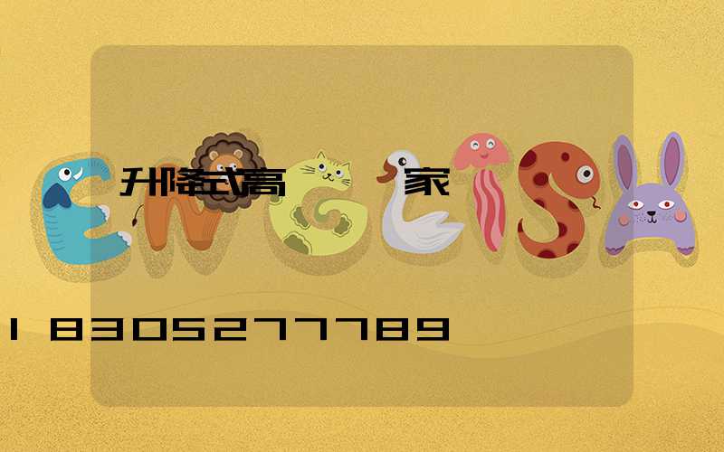 升降式高桿燈廠家