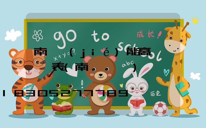 南陽節(jié)能高桿燈報價表(南陽燈桿廠)