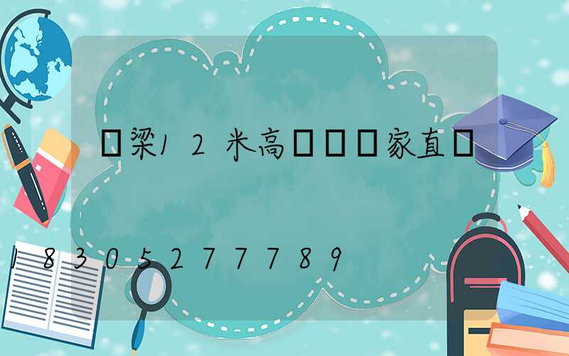 呂梁12米高桿燈廠家直銷