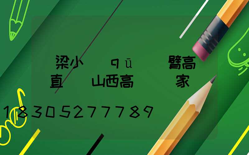 呂梁小區(qū)雙臂高桿燈直銷(山西高桿燈廠家)