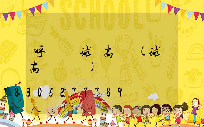 呼倫貝爾球場高桿燈(球場高桿燈參數)