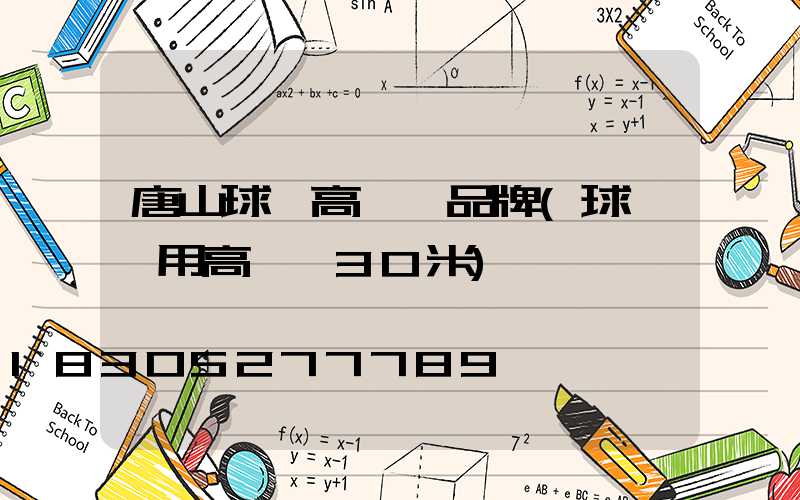 唐山球場高桿燈品牌(球場專用高桿燈30米)