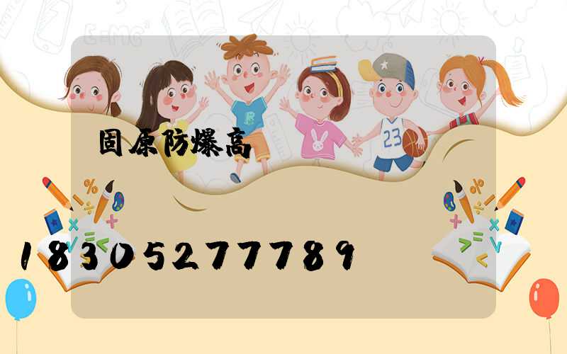 固原防爆高桿燈