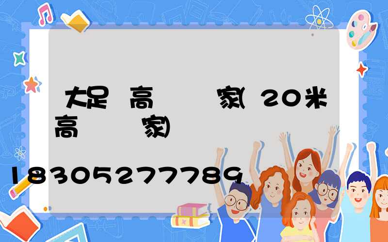 大足區高桿燈廠家(20米高桿燈廠家)