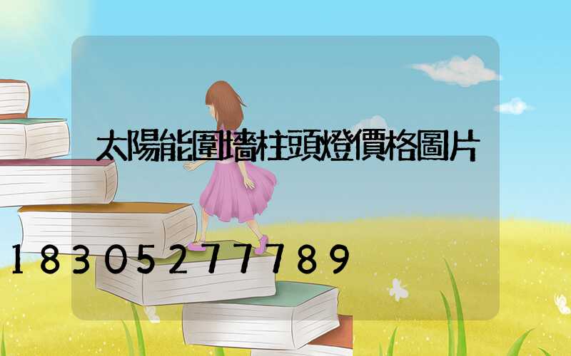 太陽能圍墻柱頭燈價格圖片