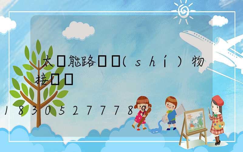 太陽能路燈實(shí)物接線圖