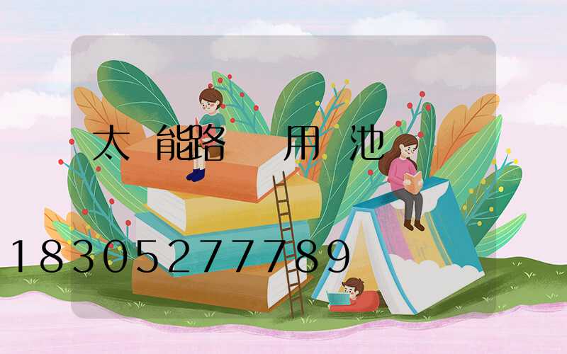 太陽能路燈專用電池