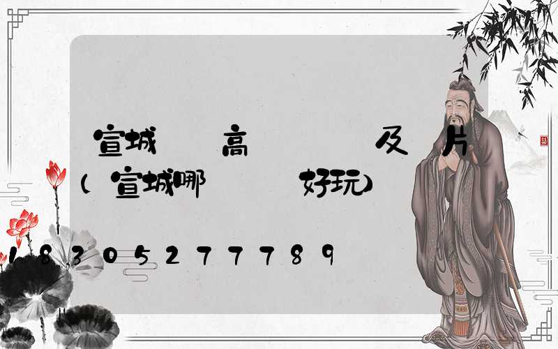 宣城廣場高桿燈報價及圖片(宣城哪個廣場好玩)