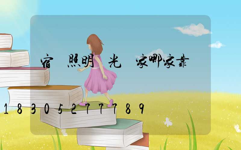 宿遷照明燈光廠家哪家靠譜