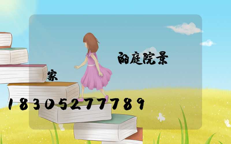 專業(yè)的庭院景觀燈廠家