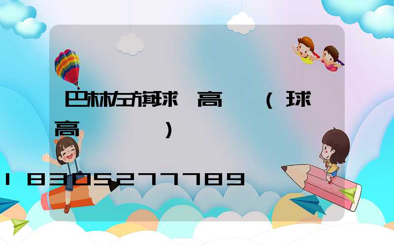 巴林左旗球場高桿燈(球場高桿燈參數)