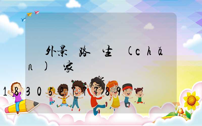 戶外景觀路燈生產(chǎn)廠家