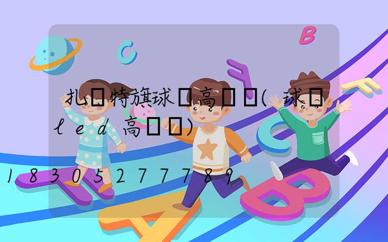 扎魯特旗球場高桿燈(球場led高桿燈)