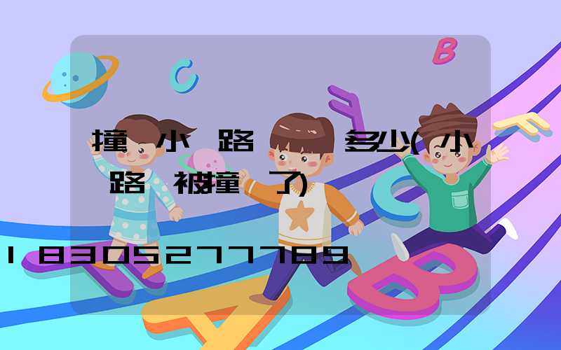 撞壞小區路燈桿賠多少(小區路燈被撞壞了)