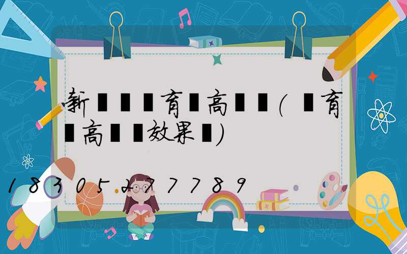 新榮區體育場高桿燈(體育場高桿燈效果圖)