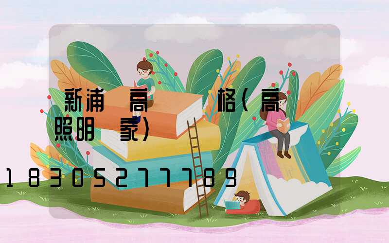 新浦區高桿燈價格(高桿燈照明廠家)