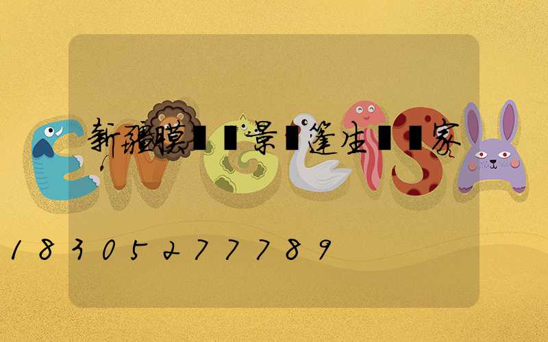 新疆膜結構景觀篷生產廠家