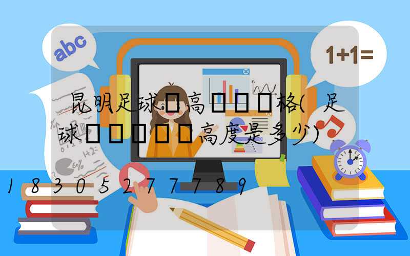 昆明足球場高桿燈價格(足球場燈桿標準高度是多少)