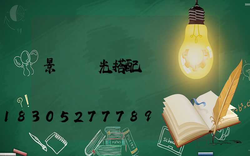 景觀樹燈光搭配