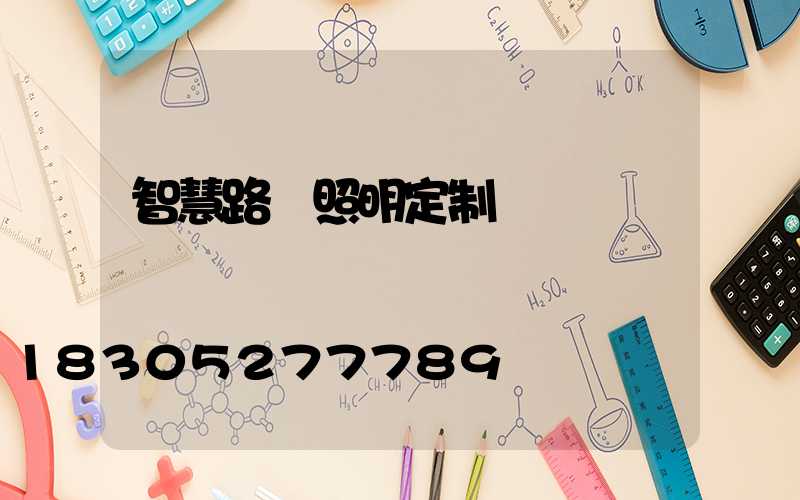 智慧路燈照明定制