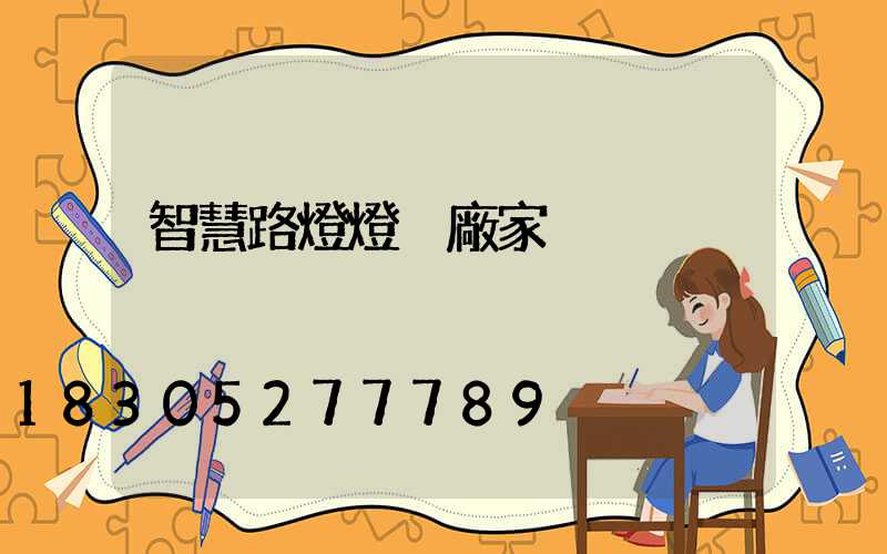 智慧路燈燈桿廠家