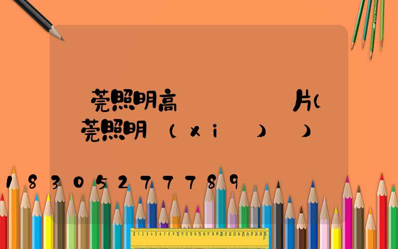 東莞照明高桿燈報價圖片(東莞照明協(xié)會)