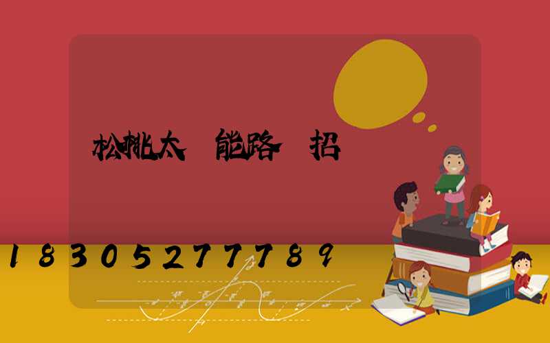 松桃太陽能路燈招標