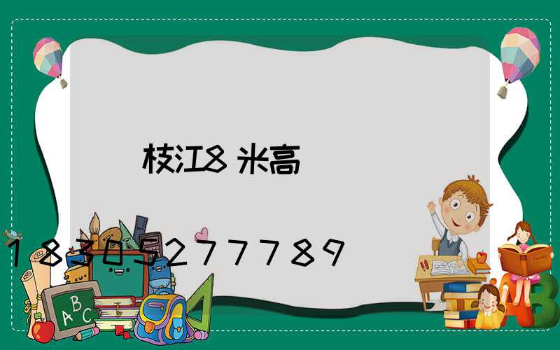 枝江8米高桿燈