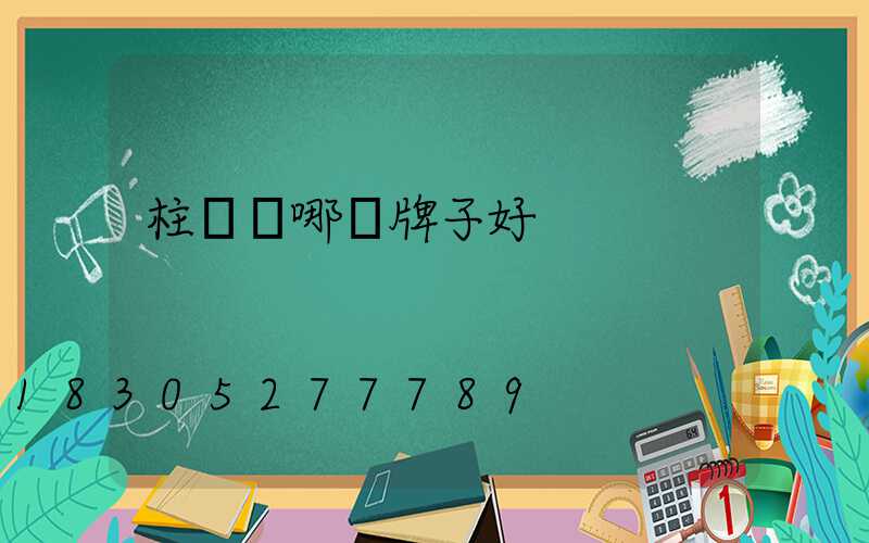 柱頭燈哪個牌子好