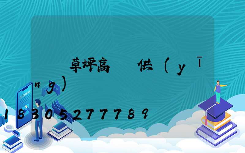 棗莊草坪高桿燈供應(yīng)