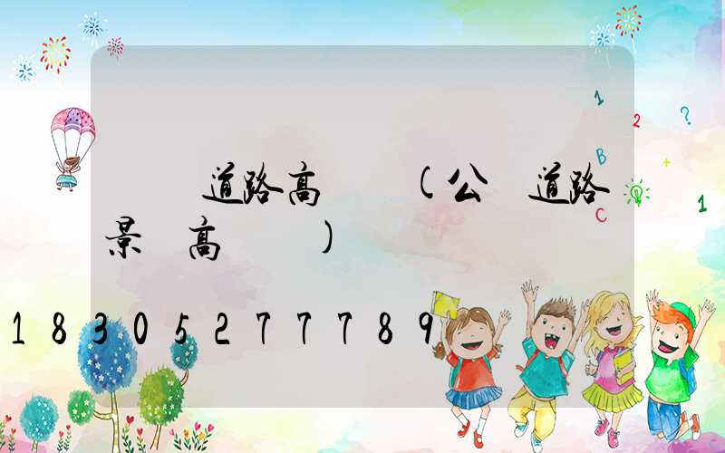 棗陽道路高桿燈(公園道路景觀高桿燈)