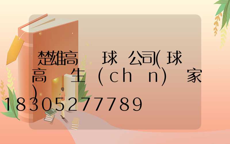 楚雄高桿燈球場公司(球場高桿燈生產(chǎn)廠家)