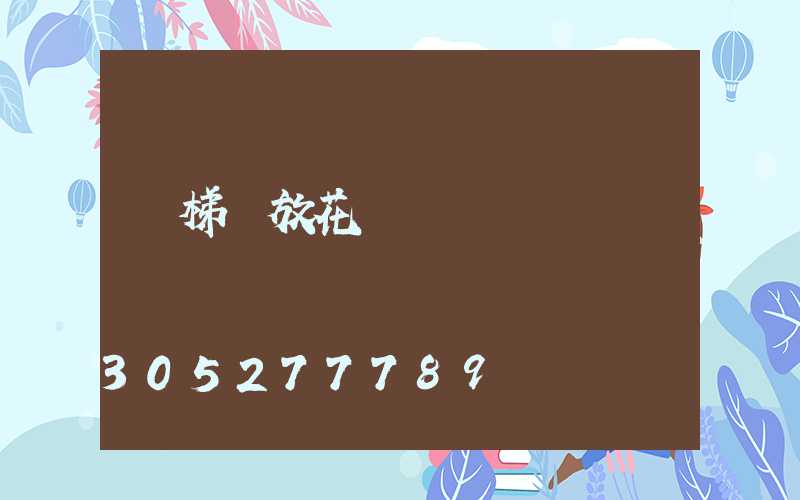 樓梯墻放花設計